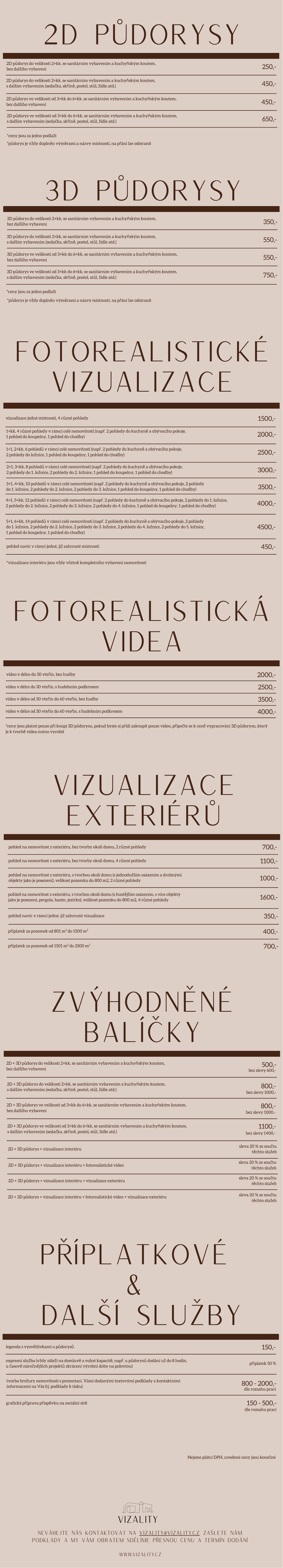 Beige and Brown Modern Elegant Beauty Treatment Price List Instagram Post (148 x 420 mm) (148 x 820 mm)